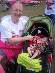Pippa and I after the race